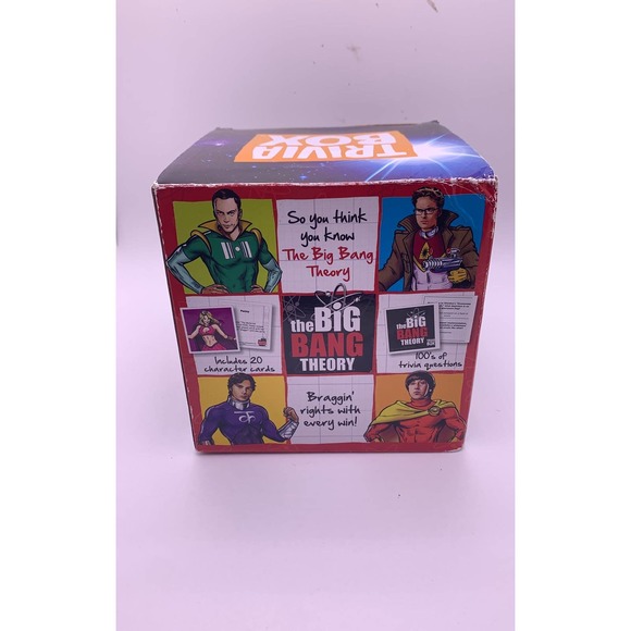 Cardinal Brand The Big Bang Theory Trivia Box Game for 2+ Players! - Picture 4 of 4